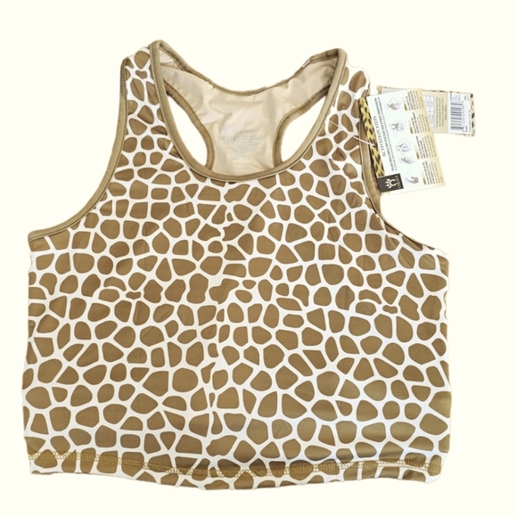 Cheata Equestrian Safari Trotter Bra Ultimate Compression NWT Snake Multi XXS - Picture 1 of 7